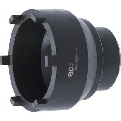 BGS technic Kľúč na matice zadnej nápravy so zárezmi pre Mercedes-Benz, MAN 10/13 t NR7/4 122 x 139 mm BGS 6991