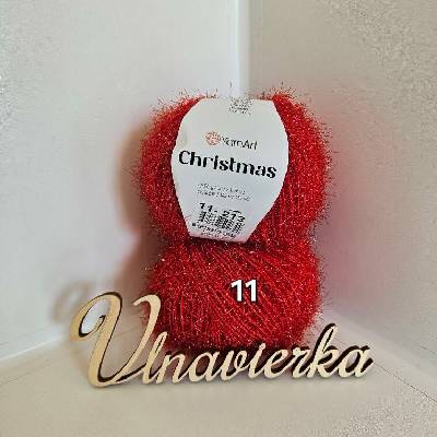 YarnArt Christmas 11 červená