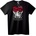 NOONEBRAND Тениска Прави Пари - 7XL, Black