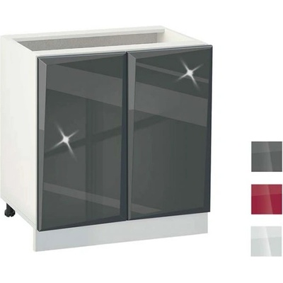 Bogdan Furniture G Кухненски шкаф Гланц МДФ 802, долен с рафт