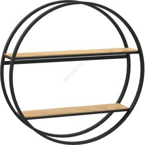 Luminex Етажерка shelf Ø 62, 5 см дъб (lu0293)