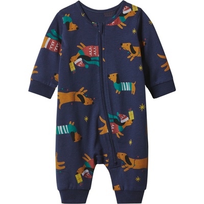 Lupilu Dětský vánoční overal na spaní navy modrá – Zboží Dáma