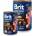 Brit Premium by Nature Adult - Храна за възрастни кучета от Агнешко с елда 6 x 800 г