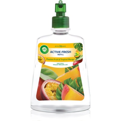 Air Wick Active Fresh Passion Fruit & Tropical Mango ароматизатор за въздух пълнител 228ml