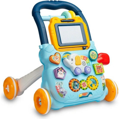 Toyz Dětské hrající edukační chodítko ZOO modré