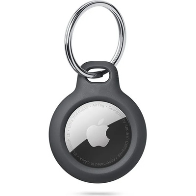 Haffner Rough key ring for AirTag - black