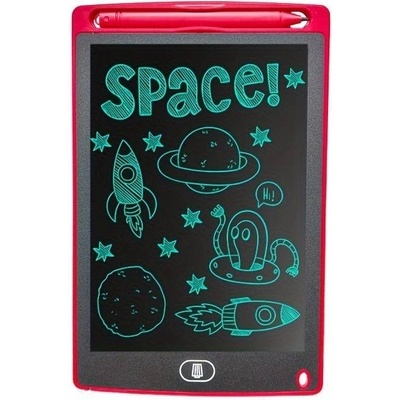 DeTech Detská kresliaca podložka K8 8.5" červená 14537631