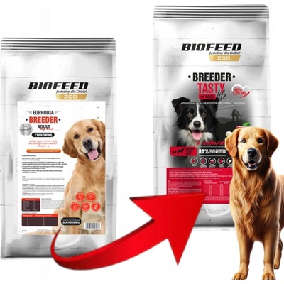 Tasty Dogs Life Breeder Adult Medium & Large s hovädzím mäsom 15 kg