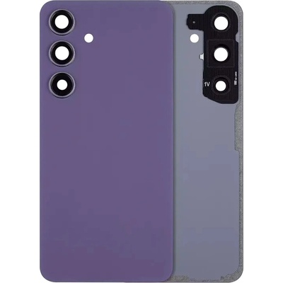 Zadní sklo s krytkou kamery Samsung Galaxy S24 5G (No Logo) – Aftermarket Plus – kobaltově fialové SAM3693