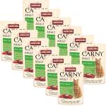 Animonda CARNY Cat Adult говеждо + щраус 12 x 85 г