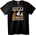 NOONEBRAND Тениска Котките ме правят щастлив - 5XL, Black