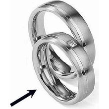 Snubní prsteňy z chirurgické oceli RC2021