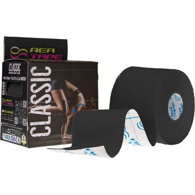 Rea Tape Tejpovací páska Classic černá 5 cm x 5 m