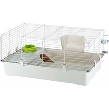 Ferplast Rabbit 100 Klietka světle šedá s výbavou 95 x 57 x 46 cm