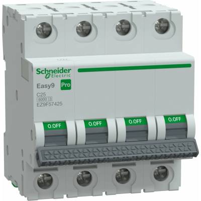 Schneider Electric C 25A 4P Easy9 Pro EZ9F57425