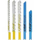 Extol Plátky do přímočaré pily-mix, sada 5ks, úchyt UNIVERSAL, Bi-metal, HSS, HCS, EXTOL PREMIUM