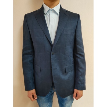 Мъжко стилно сако в тъмносин цвят m-174 - Тъмносин, размер 50 / l