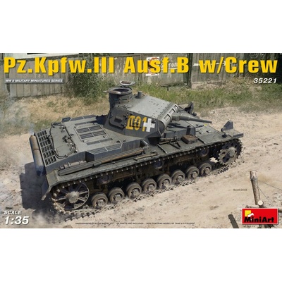 MiniArt Pz.Kpfw. III Ausf. B with Crew 1:35
