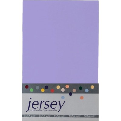 Scanquilt plachta jersey svetlá fialová 90x200