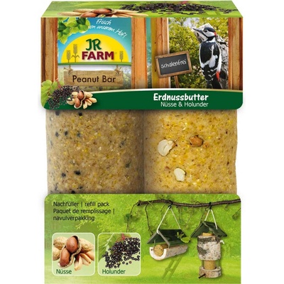 JR Farm Peanut Bar ořechy a bezinka 700 g
