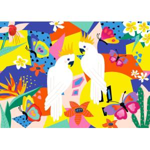 Enjoy - Puzzle Cockatoo - 1 000 piese
