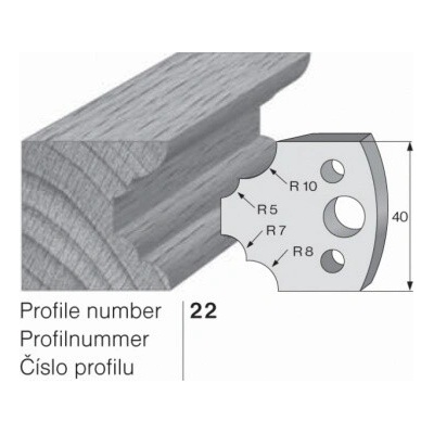 Igm Omezovač 40x4mm profil 022 F027-022