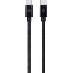 Dviced Cable USB-C to USB-C Nylon Textile 3m - Black (DV120013) - officeshop