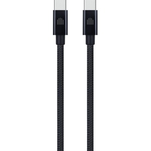 Dviced Cable USB-C to USB-C Nylon Textile 3m - Black (DV120013) - officeshop