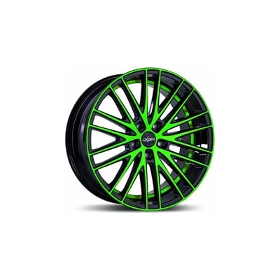 OXIGIN 19 7,5x17 5x112 ET45 neon green polished matt