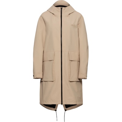 Jack Wolfskin Дамско палто Jack Wolfskin Women's Nabur 2L Coat - Oat - размер XS (102-5195-0211)
