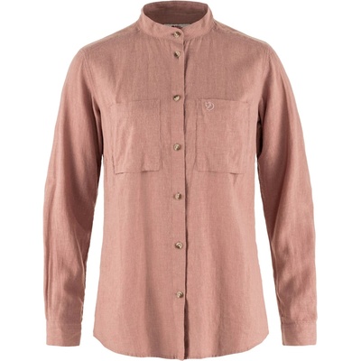 Fjällräven Дамска риза с копчета Fjällräven Women's Övik Hemp Shirt L/S Shirt - Dusty Rose - размер XS (133-1026-0211)