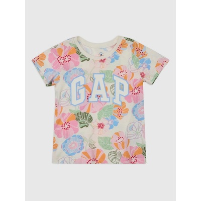GAP Baby tričko s logem Vícebarevná