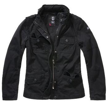 Brandit Дамско яке в черен цвят Britannia Jacket BW-33115-2 - Черен, размер XXL