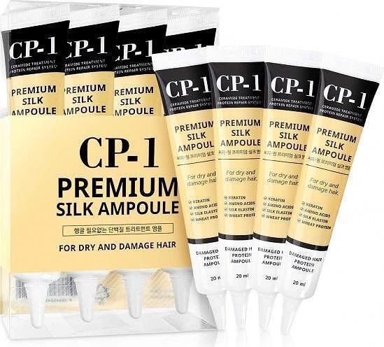 CP-1 Серум за коса с масла и хидролизирана коприна CP-1 Premium Silk Ampoule 4бр по 20мл
