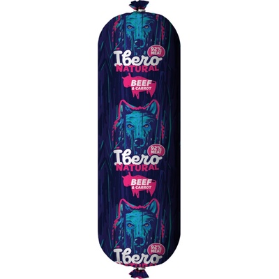 Ibero Natural Sausage Beef & Carrot 800 g – Zbozi.Blesk.cz
