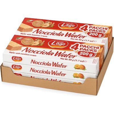 Gastone Lago Multipack sušenek s lískovými oříšky 32 x 200 g