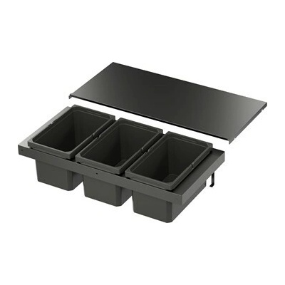 VS Envi Flex XS-216 Systém na třídění odpadu KŠ, 3 × 13 litrů, lávová