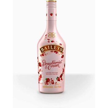 Baileys Strawberries & Cream 17% 0,7 l (čistá fľaša)