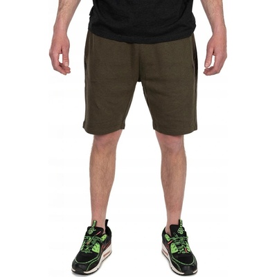 Kraťasy Rybářské Dresové Fox LW Jogger Short Green Black