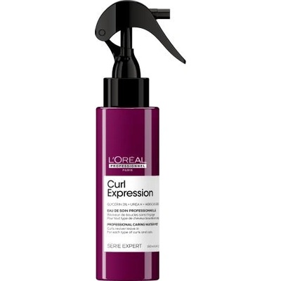 L'Oréal Curl Expression Professional Caring Water Mist мъгла за освежаване на вълнообразна и къдрава коса 190 ml