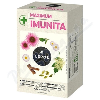 LEROS Maximum Imunita čaj 20 x 1,2 g