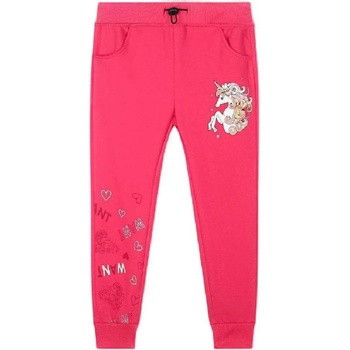 DÍVČÍ TEPLÁKY BAVLNĚNÉ JEDNOROŽEC Růžová