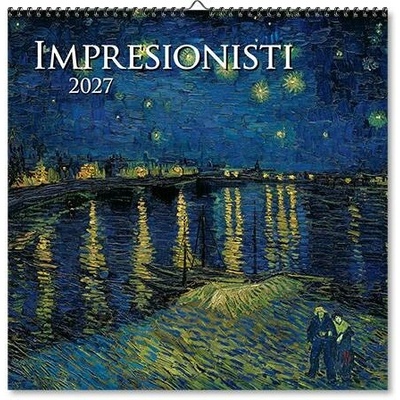 Nástenný Impresionisti štvorec 2027