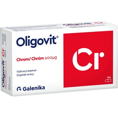 Galenika Oligovit Cr 200 µg Chróm 60 ks