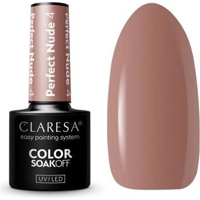 Claresa Gél lak na nechty Perfect Nude 4 5 g