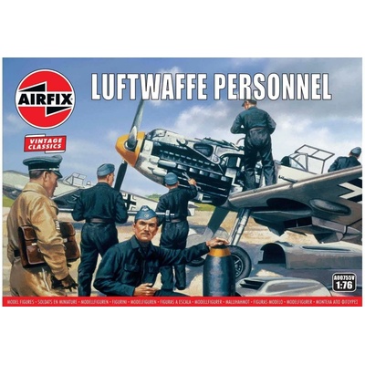 Airfix Classic Kit VINTAGE A00755V Luftwaffe Personnel 1:76