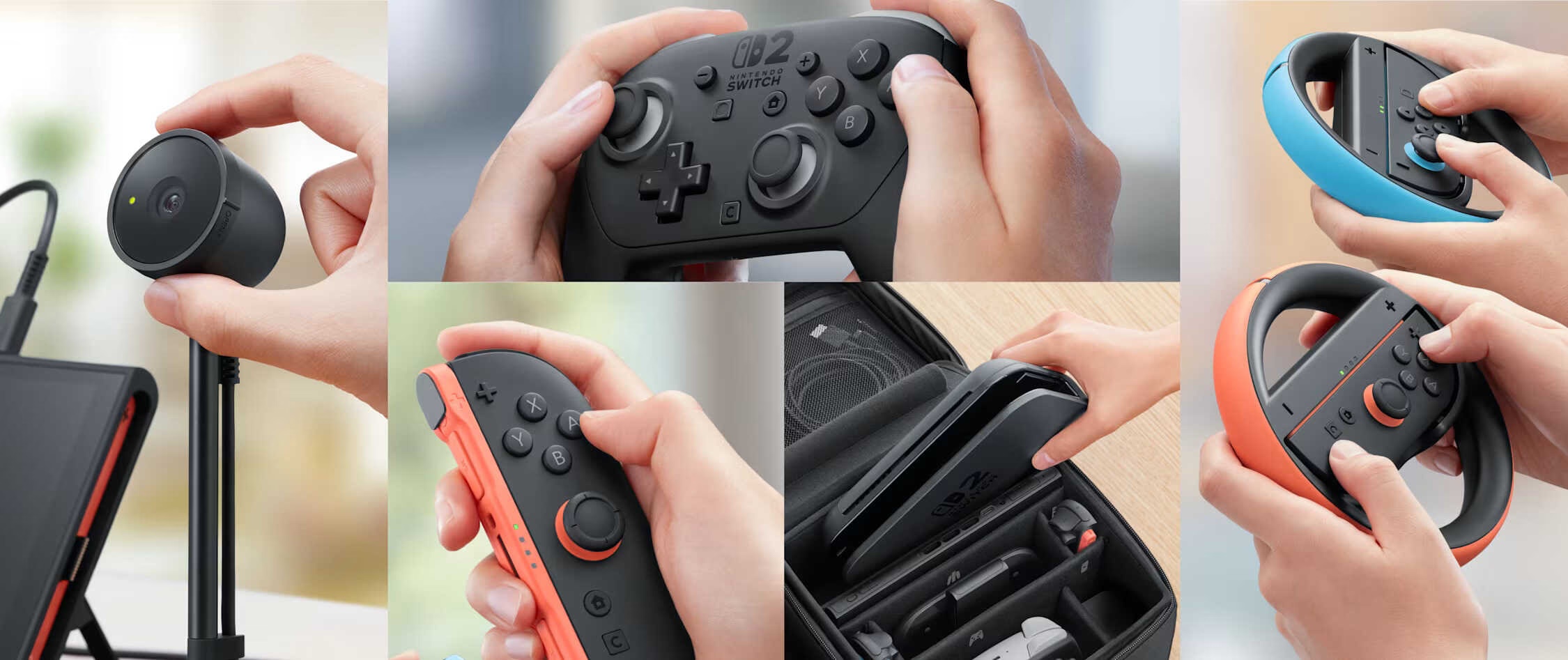 Príslušenstvo pre Nintendo Switch 2 Príslušenstvo pre Nintendo Switch 2