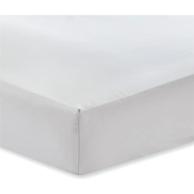 Bianca Класически сив чаршаф от памучен сатен, 135 x 190 cm - Bianca (BD/53098/R/DFD/DOG)