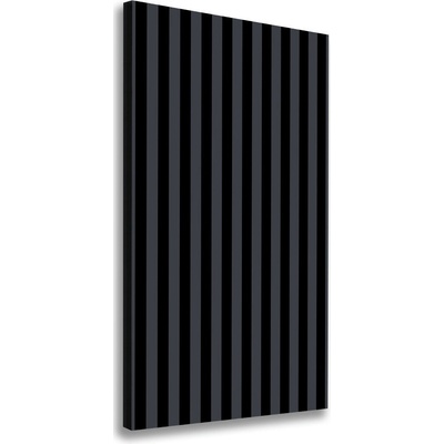 Vertikálny foto obraz na plátne Čierno-šedé pásky 50x100 cm