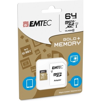 Emtec microSDXC Class 10 64 GB ECMSDM64GXC10GP